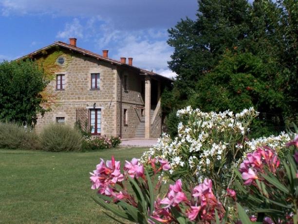 Casa Mebus con giardino, piscina Perugia 