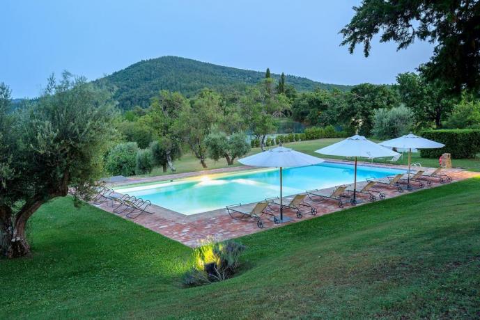 Piscina con Vista Panoramica in Appartamenti-Vacanza di Lusso 