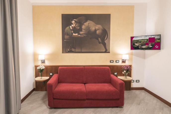 Divano Letto in camera Family a Modena