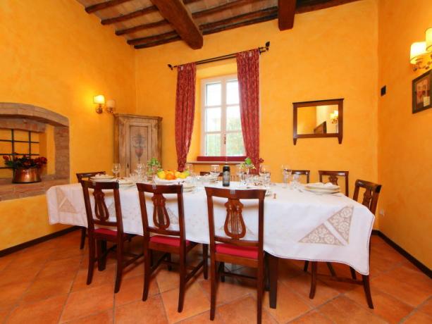 Mangiare in Umbria Villa Vacanze a Bettona 