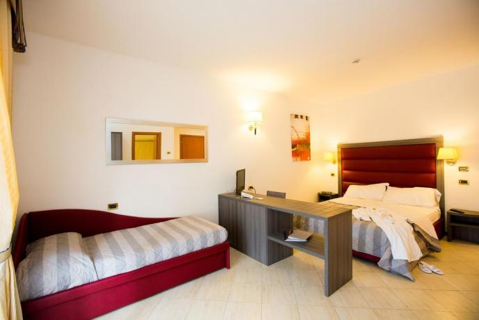 Hotel Umbria con camera matrimoniale + letto singolo 