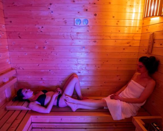 sauna finlandese per un completo relax  