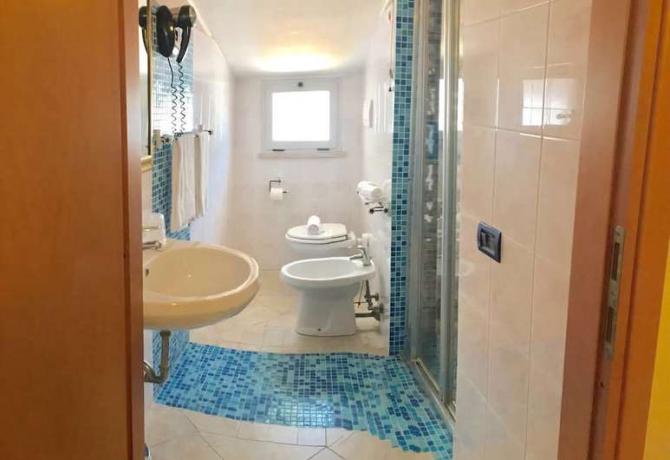 Bagno Privato in Camera con Doccia a Anzio