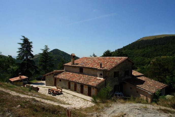 struttura caratteristica panorama nella natura