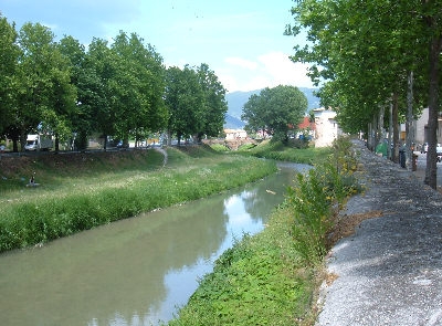 Dettaglio del Fiume Topino 