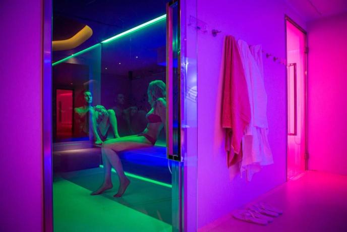 Sauna per adulti in Tenuta S.Francesco SPA 