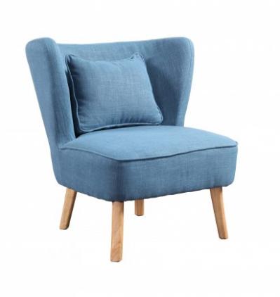 Poltrona Juno tessuto Jeans