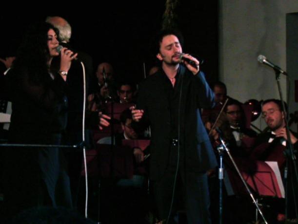 Insegnante di canto d'eccellenza: Fabio-Lepore con Dionne-Warwick