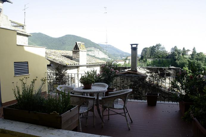 Bed and Breakfast con Terrazza Panoramica ad Acquasparta 