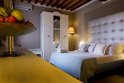 Camere arredate in stile toscano
