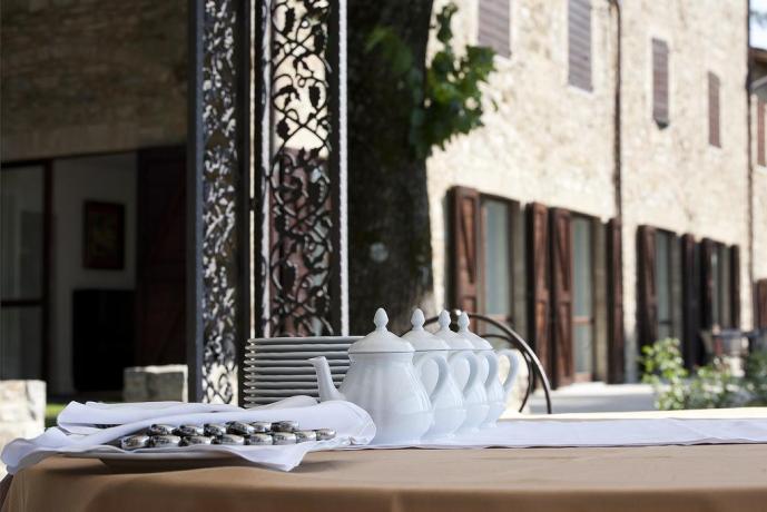 Ristorante Esterno per Matrimoni Ricevimenti Umbria Resort