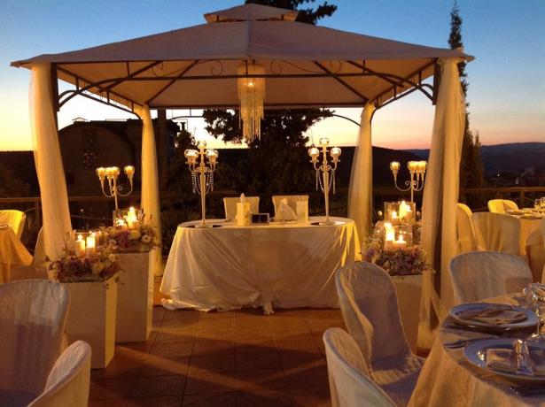 Tavolo Sposi: Hotel Ristorante vicino Caltagirone