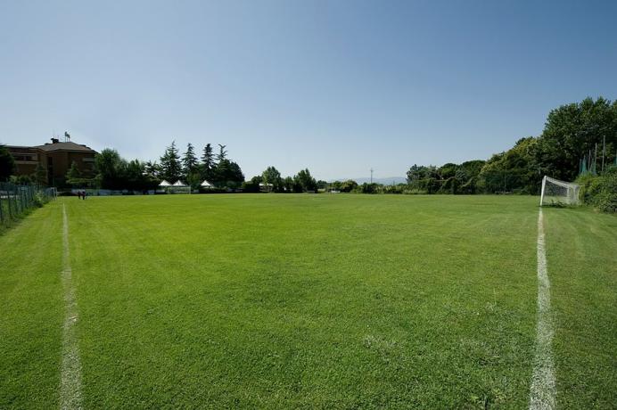 Campo da calcio dell'Hotel 