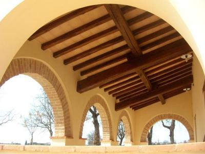 Settaglio del portico