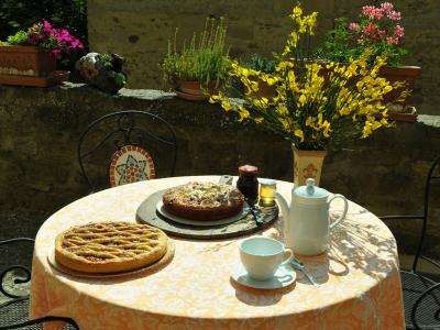 Terrazzo del Ristorante, la Colazione fatta in Casa 