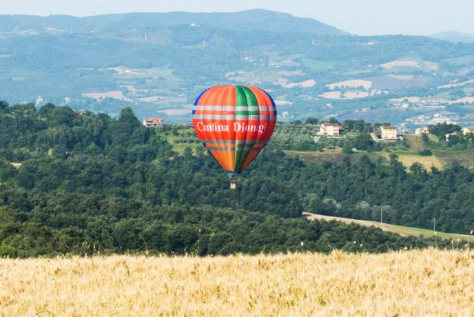 volo sopra l'umbria parte da cantalupo 