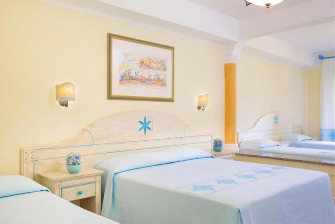 Ampie camere familiari con balcone o veranda 