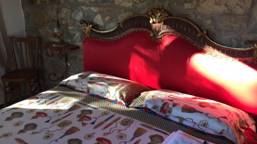 Camera matrimoniale Villa tra Umbria e  Toscana 