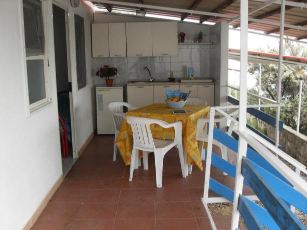 Appartamento vacanza con cucina in veranda vacanze a capo palinuro ... Cucina in veranda