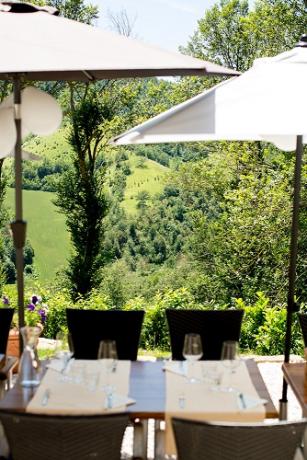 Ristorante con Vista Panoramica Relais Pietralunga