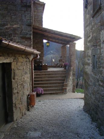 Portico Esterno Privato Trilocale Colle d'Antico