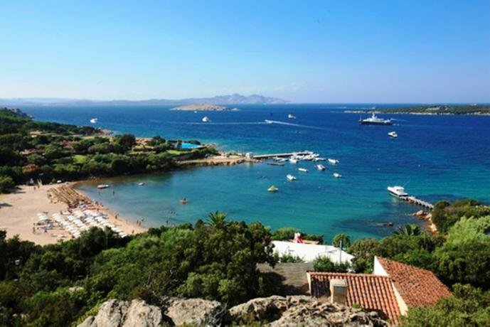 La bellissima Costa Smeralda in Sardegna