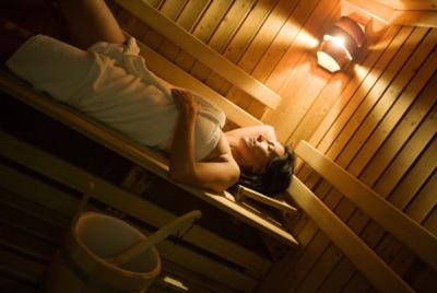 Sauna del centro benessere