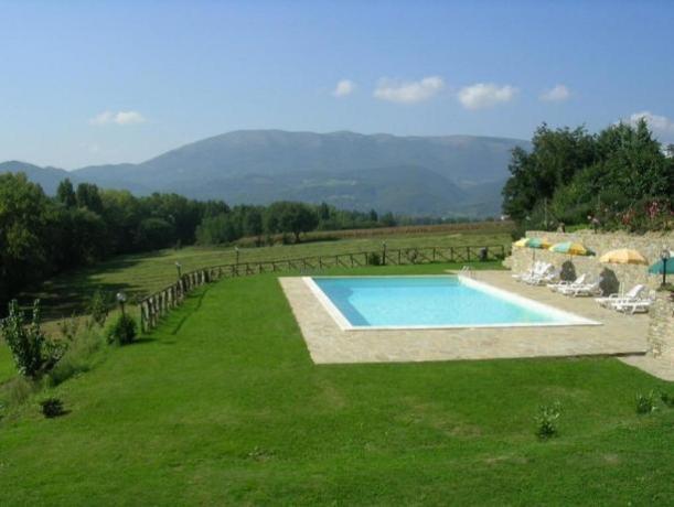 Agriturismo con Piscina esterna recintata 