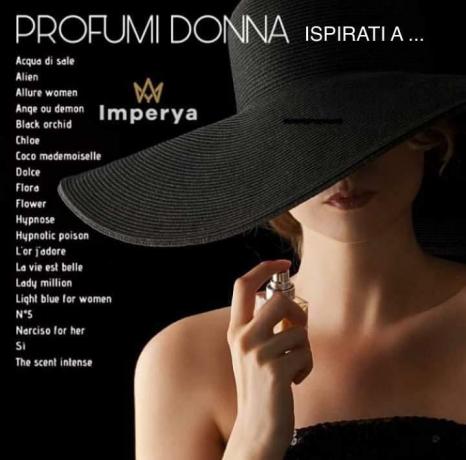 Imperya: Catalogo profumo Donna