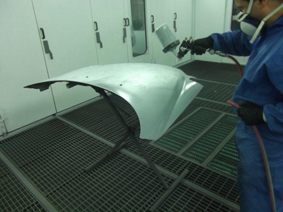 Forno ultima generazione per verniciatura auto