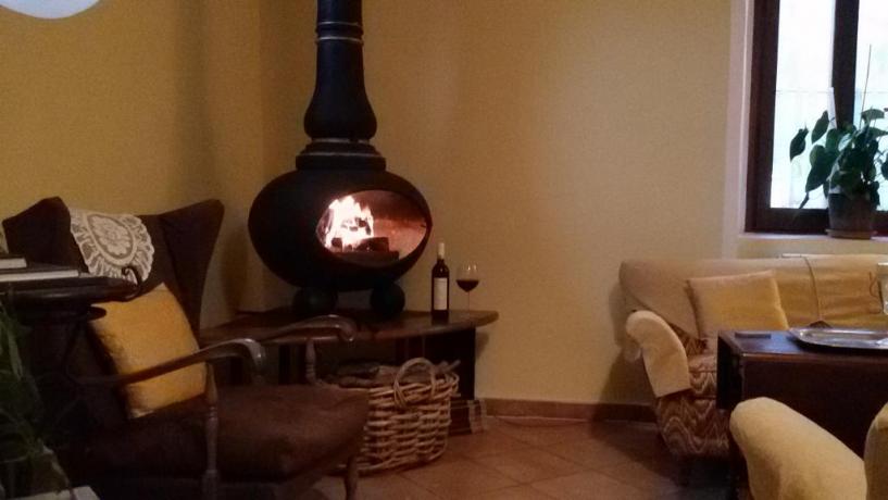 Sala relax in affittacamere vicino Rainbow Magicland