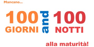 100 Giorni agli Esami di Maturità - Come festeggiare