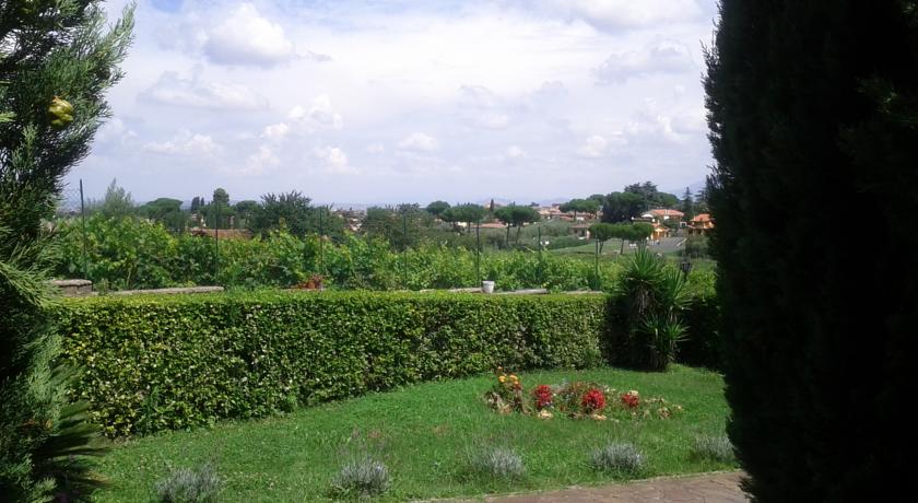 vista dalla villa di Frascati