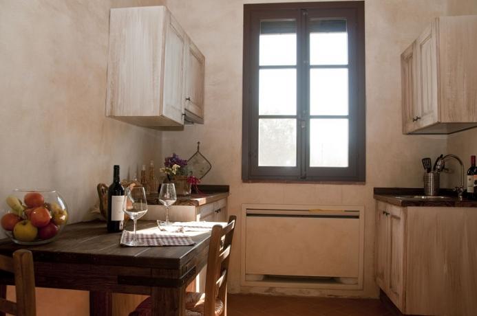 Angolo cottura, appartamento 2 persone, Toscana