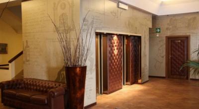 Sala Hall dell'Hotel con Centro Benessere