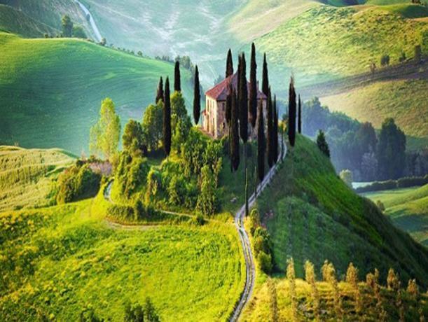 Valdarno: collina Toscana vicino il nostro hotel