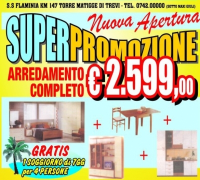 Arredamento in offerta