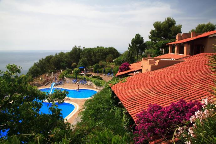 Residence con piscine Private a Palinuro