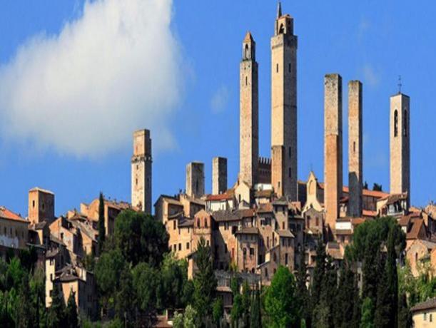 Hotel ideale per escursione a San Gimignano