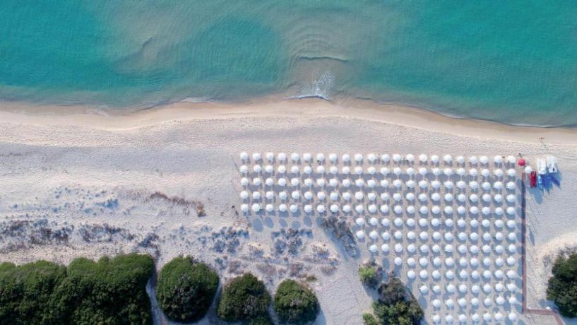 Spiaggia bianca villaggio Costa Rei Cagliari 