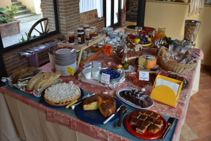 colazioni in Agriturismo e B&B in Umbria