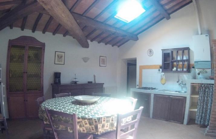 Appartamenti in Villa umbra con ampio soggiorno