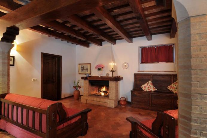Appartamenti e Agriturismi con Camino in Umbria