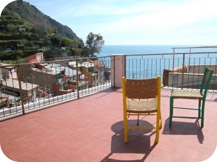 terrazzo del secondo appartamento
