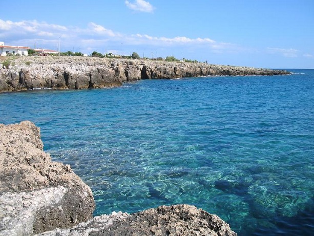 Villa sulla Spiaggia di Castro Marina