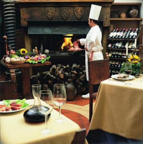 Carne sulla Brace in Sala Ristorante Norcia