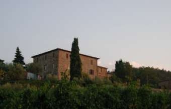 Veduta Esterna agriturismo Montecastello di Vibio 