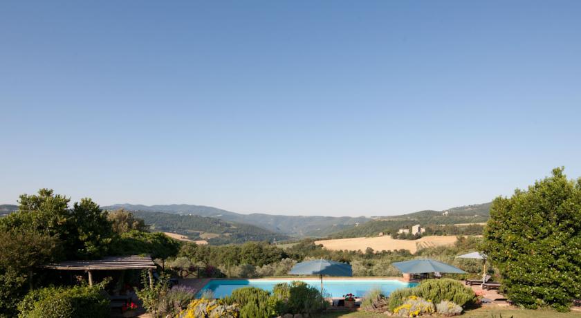Relais con Vista Panoramica Campagna Umbra Todi