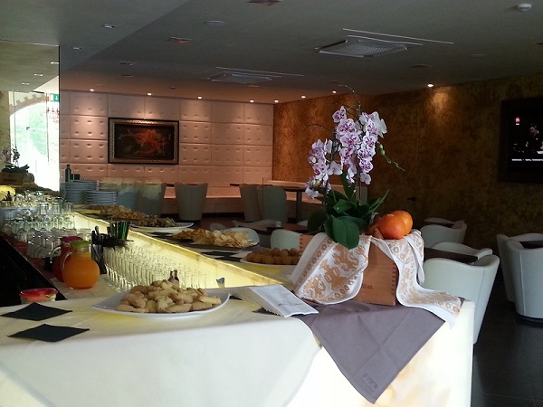 Buffet al ristorante in hotel a Perugia 