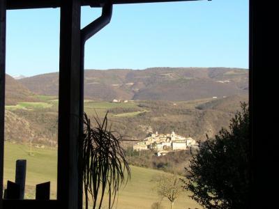 Panorama dall'agriturismo